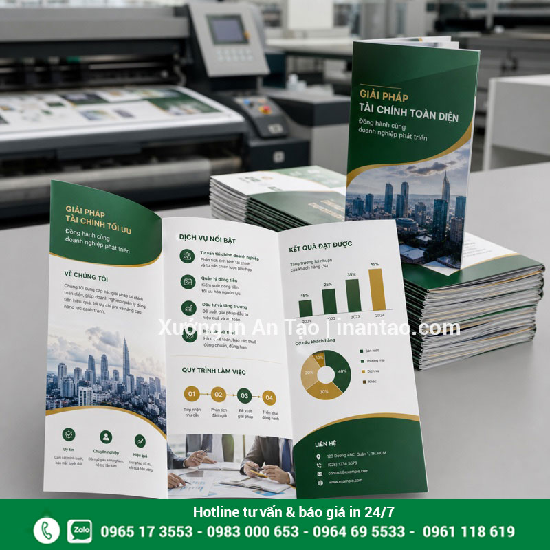 In brochure sắc nét theo yêu cầu tại inlichdeban.net Mẫu in brochure gấp ba hoàn chỉnh tại inlichdeban.net